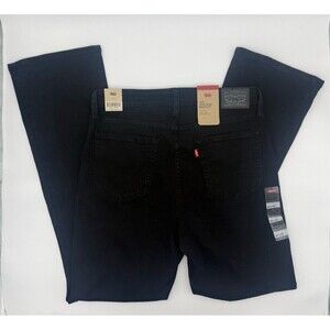 Levi's 726 High Rise Bootcut Women's size 32x32 Black Jeans NWT